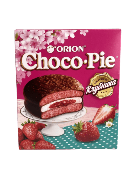 ИЗДЕЛИЕ КОНДИТЕРСКОЕ ОРИОН ЧОКО ПАЙ 12*30Г КЛУБНИКА