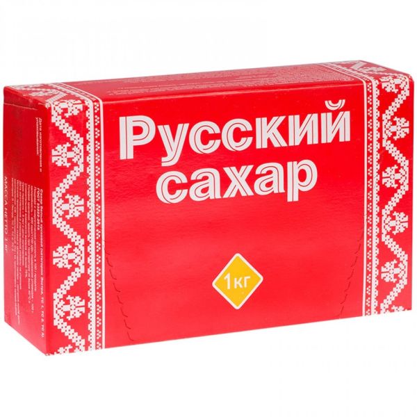 САХАР-РАФИНАД РУССКИЙ РУСАГРО 1КГ