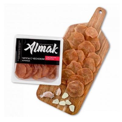 ЧИПСЫ АЛМАК 40Г С/ВЯЛ КУРИНЫЕ С ЧЕСНОКОМ