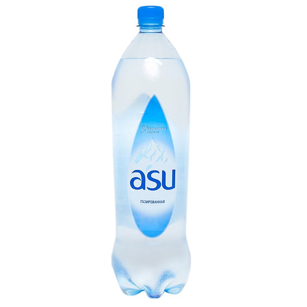 ВОДА АСУ 1Л ГАЗ ПЭТ