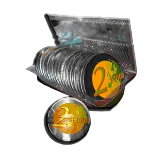 ФИГУРКА ШОКОЛАДНАЯ МЕДАЛЬ 2ЕВРО 30Г