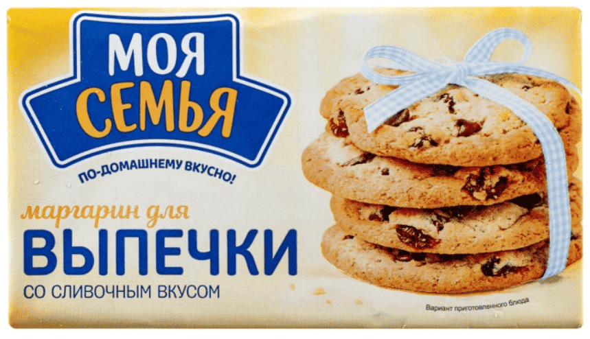 МАРГАРИН МОЯ СЕМЬЯ 180Г 60% ФОЛЬГА