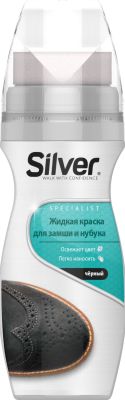 КРЕМ КРАСКА ЖИД Д/ОБУВИ СИЛЬВЕР 75МЛ ЧЕРНАЯ