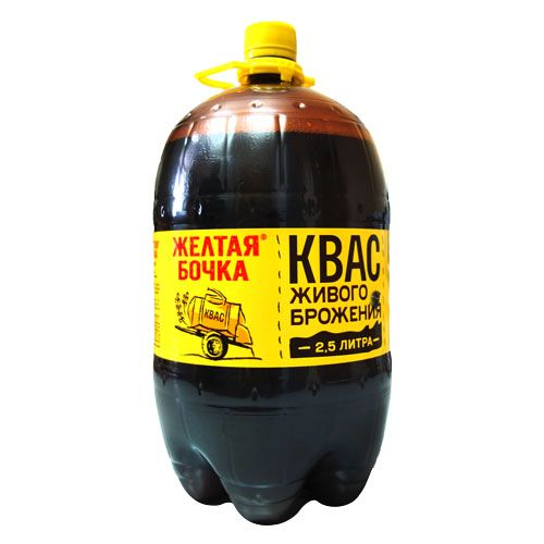 КВАС ЖЕЛТАЯ БОЧКА 1,5Л ПЭТ