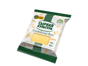 ПРОДУКТ ПРОИЗВ ПО ТЕХНОЛОГИИ СЫРА СЫРНАЯ КУЛЬТУРА ГОЛЛАНДСКИЙ ВКУС 45% 210Г П/ТВ