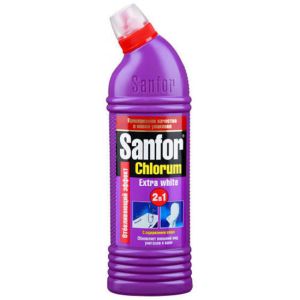 СР-ВО ЧИСТЯЩЕЕ САНФОР ХЛОРУМ 750МЛ ГЕЛЬ Д/ВАНН И ТУАЛЕТА