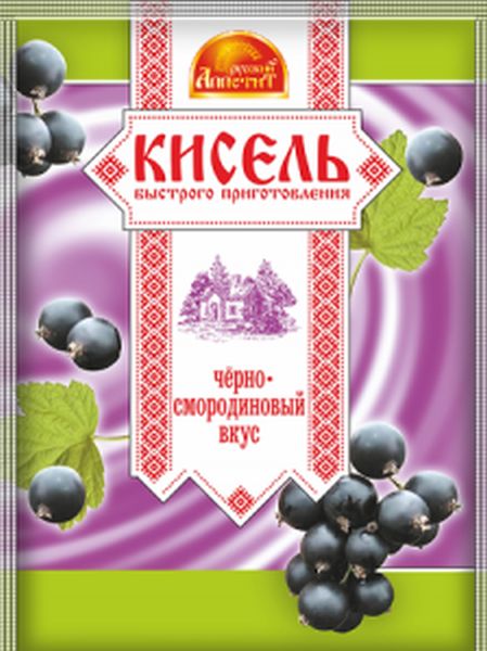 КИСЕЛЬ ВИТЭКС 90Г ЧЕРНОСМОРОДИНОВЫЙ ВКУС