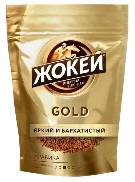 КОФЕ ЖОКЕЙ ГОЛД 75Г РАСТВОРИМ СУБЛИМИР М/У