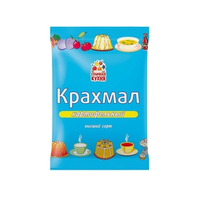 КРАХМАЛ ОТЛИЧНАЯ КУХНЯ 200Г КАРТОФЕЛЬНЫЙ