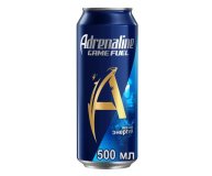 НАПИТОК ЭНЕРГЕТИЧЕСКИЙ АДРЕНАЛИН ИГРОВАЯ ЭНЕРГИЯ 0,449Л Б/АЛК ТОНИЗИРУЮЩ ГАЗ ЖБ