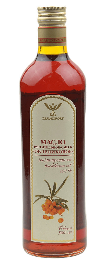 МАСЛО ОБЛЕПИХОВОЕ ДИАЛ ЭКСПОРТ 0,5Л СТ